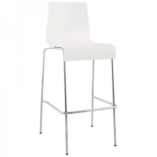 Tabouret De Bar "Forest" 104cm Blanc