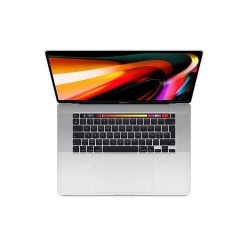 Macbook Pro Touch Bar 16" i9 2,3 Ghz 16 Go 1 To SSD Argent (2019) - Reconditionné - Très bon état