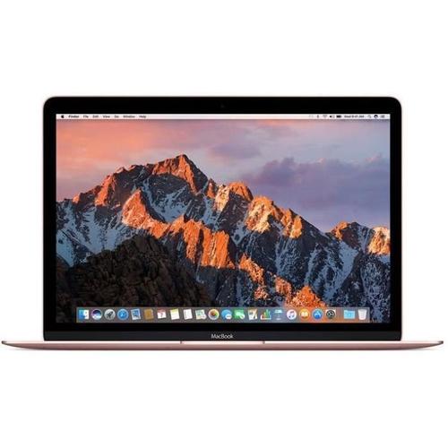 MacBook Retina 12" i7 1,4 Ghz 16 Go RAM 512 Go SSD Or Rose (2017) - Reconditionné - Excellent état