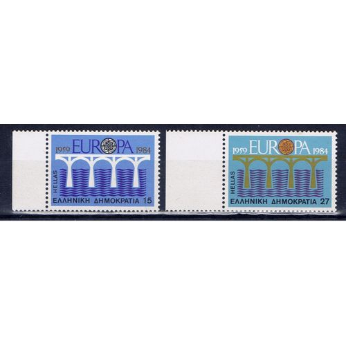 Grèce Europa Cept 1984 Neufs**