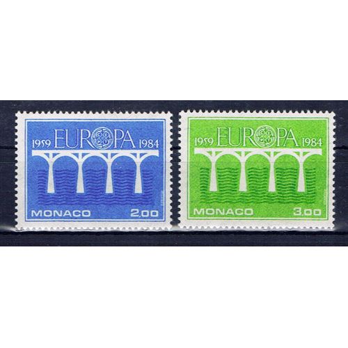 Monaco Europa Cept 1984 Neufs**