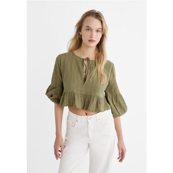 Blouse Fluide Avec N?Ud Xs