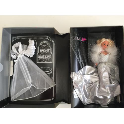 Mattel 1993 - Barbie Silver Screen Spécial Édition Limitée / Avec Accessoires Et Boite