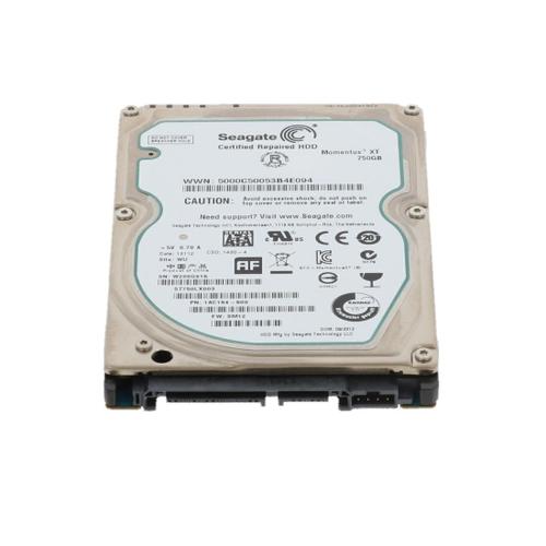 Seagate Momentus XT ST750LX003 - Disque dur hybride - 750 Go - interne - 2.5" - SATA 6Gb/s - 7200 tours/min - mémoire tampon : 32 Mo