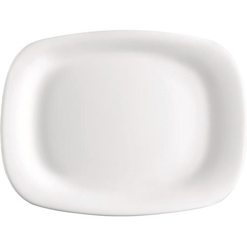 Vide Rocco Bormioli - Assiette Blanche Rectangulaire De La Collection Parma - Mesures 20 X 28 Cm