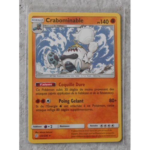 Crabominable 122/236 - Sl12 - Eclipse Cosmique - Vf