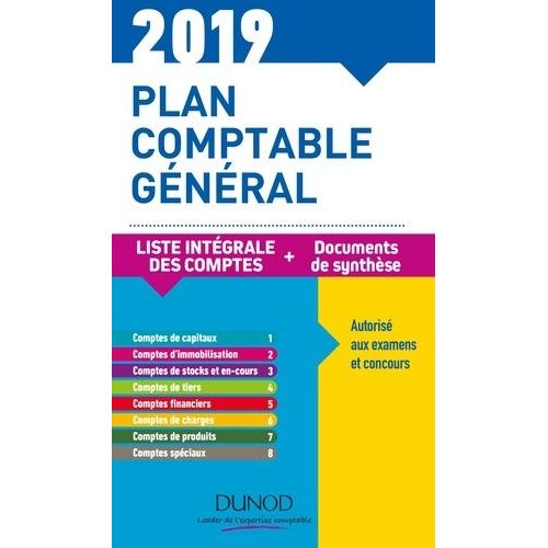 Plan Comptable Général - Plans De Comptes & Document De Synthèse