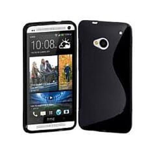 Housse Silicone Htc One Noire Pour Mobile Htc