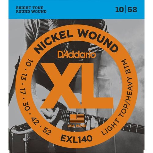 D'addario Exl140 - Lthb 10-52 - Jeu De Cordes Guitare Électrique