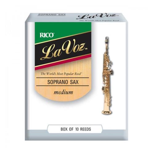 D'addario La Voz Medium Saxophone Soprano - Boîte De 10 Anches
