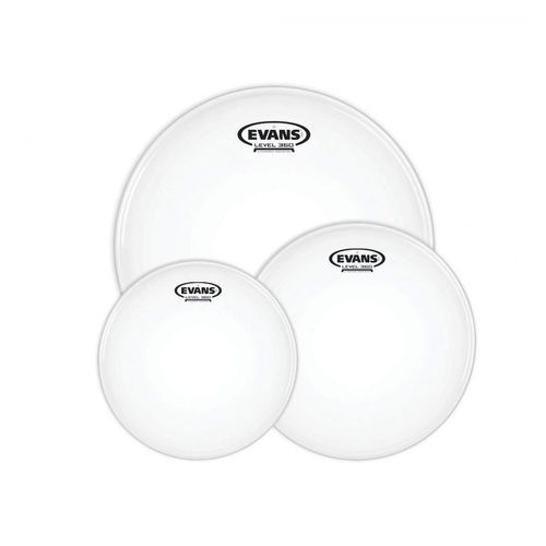 Evans Etp-G1ctd-R - Packs De Peaux De Toms G1 Sablées, Rock (10'', 12'' Et 16'')