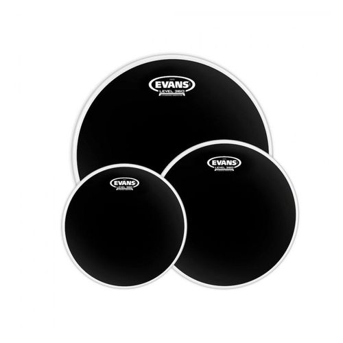 Evans Etp-Onx2-R - Packs De Peaux De Toms Double-Pli Onyx-2, Rock (10'', 12'' Et 16'')