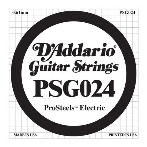 D'addario Prosteels Psg024, .024 - Corde Au Détail Guitare Électrique