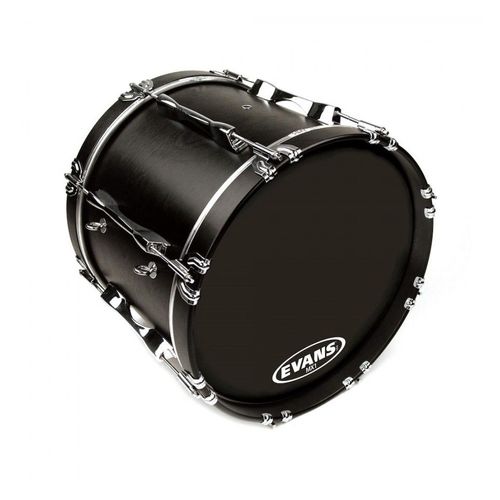 Evans Bd22mx1b - Peau De Grosse Caisse De Fanfare Noire Mx1, 22 Pouces