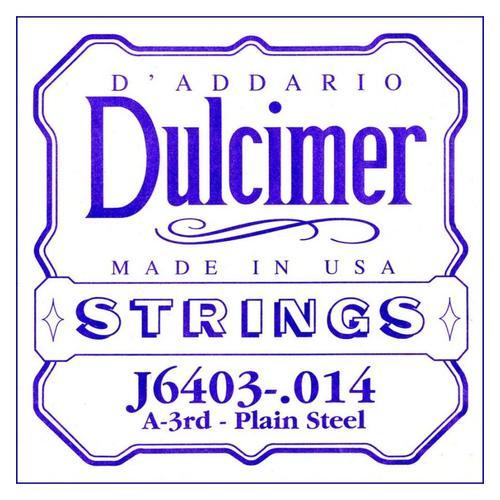 D'addario J6403, .014 - Corde Au Détail Acier Dulcimer