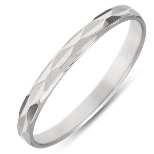 Les Trésors De Lily [R0717] - Bague Argent 'pour La Vie' Argenté (Rhodié) - 3 Mm