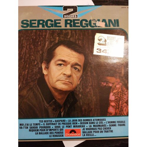Serge Reggiani 2 Disques Polydor Vinylle