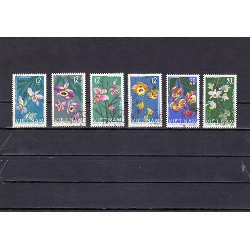 Timbres-Poste Du Viet-Nam Du Nord (Orchidées)