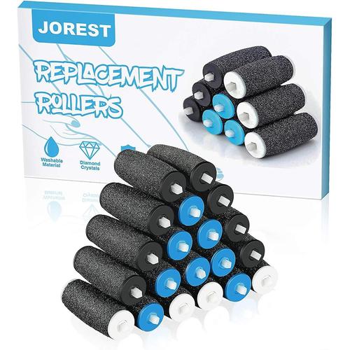 Scholl Velvet Smooth Pedi Roller Head Recharges Pour Callosités Électriques