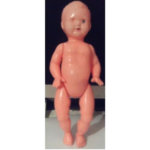 Vintage - Jouet - Poupon En Plastique - 23,5 Cm De Haut