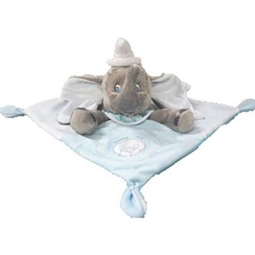 Doudou Elephant Dumbo Sentimentale Heritage Nicotoy Plat Blanc Bleu Jouet Peluche Bebe Simba Toys Benelux