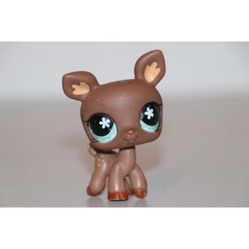 Figurine Petshop Faon / Biche N°1414 - Occasion - Pour Collection Ou Décoration