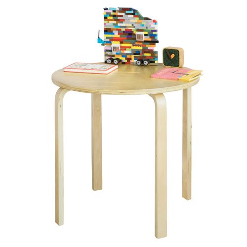 Sobuy® Kmb21-N Table De Jeu Sable Pour Chambre D'enfant Table Pour Les Activités D¿Enfants Mobilier Pour Enfant Conception Simple En Bois Naturel
