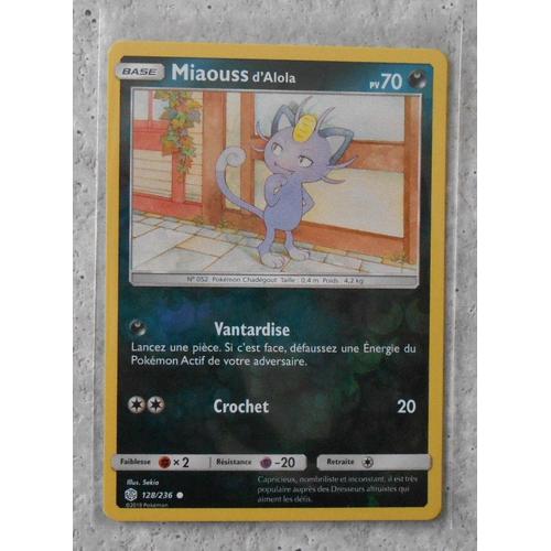 Miaouss D'alola Reverse 128/236 - Sl12 - Eclipse Cosmique - Vf