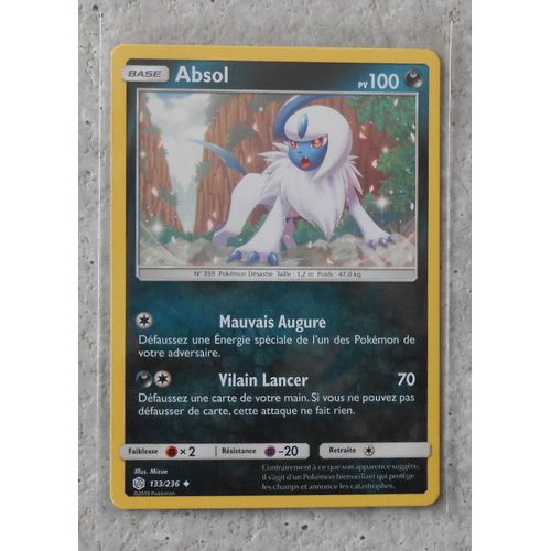 Absol 133/236 - Sl12 - Eclipse Cosmique - Vf