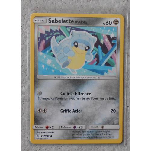 Sabelette D'alola 137/236 - Sl12 - Eclipse Cosmique - Vf