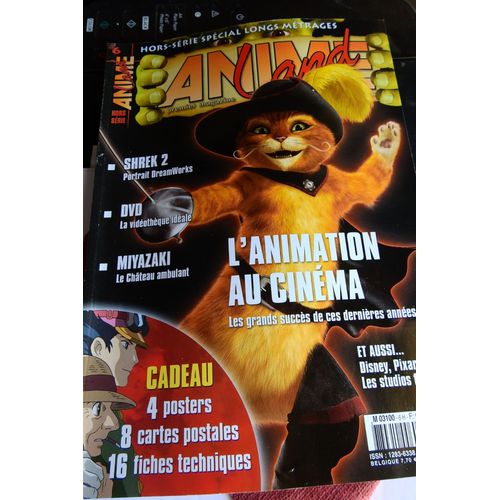 Anime Land Hs 6 / Shrek 2 / Miyazaki / Animation Au Cinema / N° Hors Serie 6