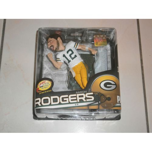 Figurine Mcfarlane De Foot Us De A. Rodgers Des Packers S.34 Variante Nfl
