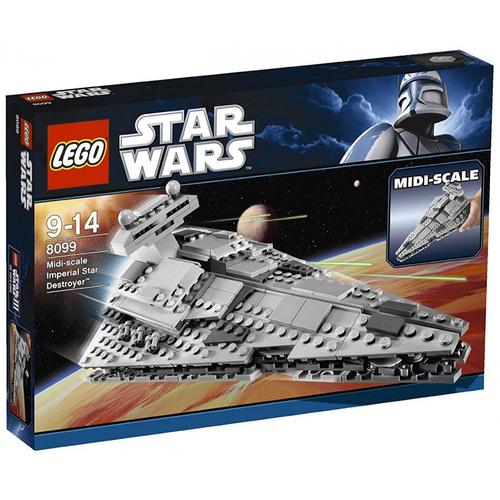 Lego Star Wars - Vaisseau Imperial Star Destroyer - Echelle Réduite - 8099