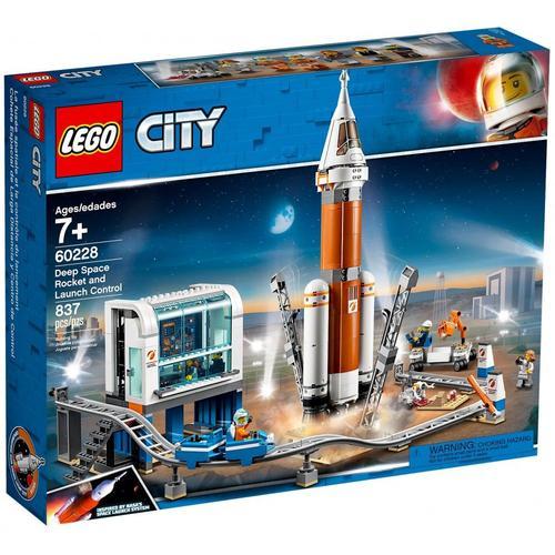 Lego City - La Fusée Spatiale Et Sa Station De Lancement - 60228