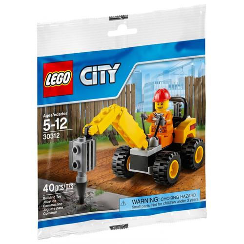 Lego City - La Foreuse De Démolition (Polybag) - 30312