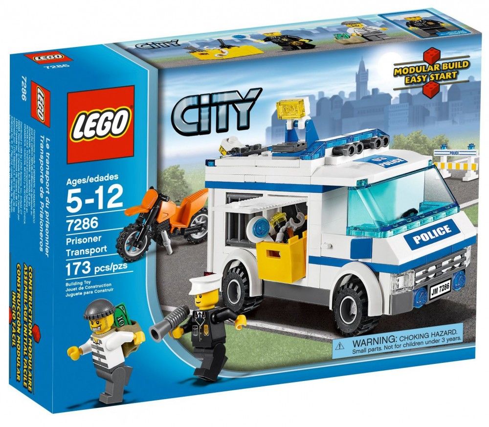 LEGO City - Le transport du prisonnier - 7286
