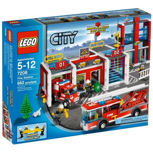 Lego City - La Caserne Des Pompiers - 7208