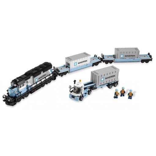 Lego Creator - Le Train Porte-Conteneurs Maersk - 10219 - 2