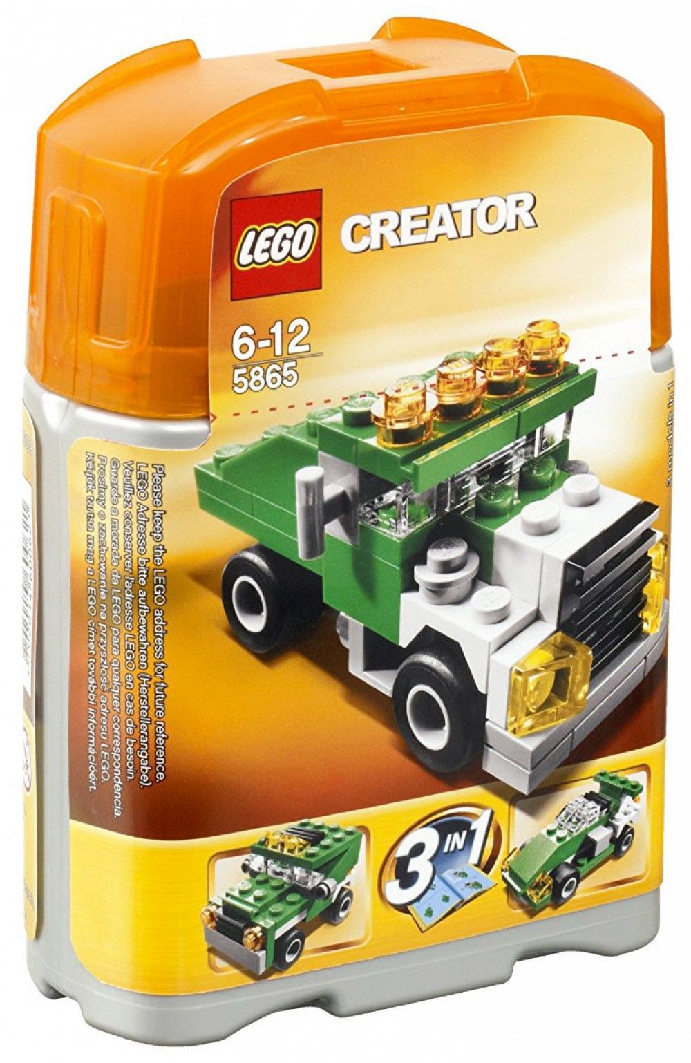 Lego Creator - Le Mini Camion Benne - 5865