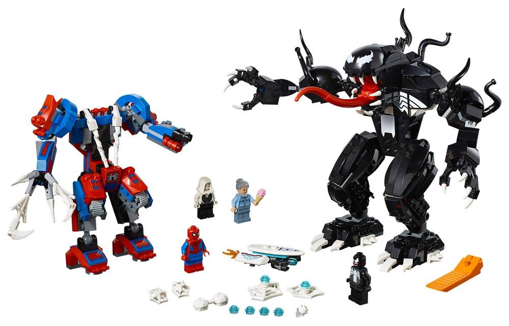 Lego Marvel - Le Robot De Spider-Man Contre Venom - 76115 - 3