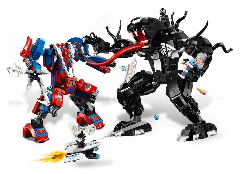 Lego Marvel - Le Robot De Spider-Man Contre Venom - 76115 - 4