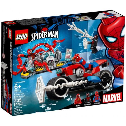 LEGO Marvel - Le sauvetage en moto de Spider-Man - 76113