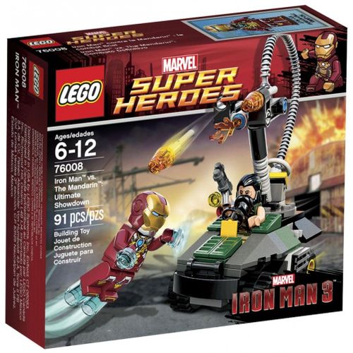 LEGO Marvel - Iron Man contre le Mandarin : L'ultime combat - 76008