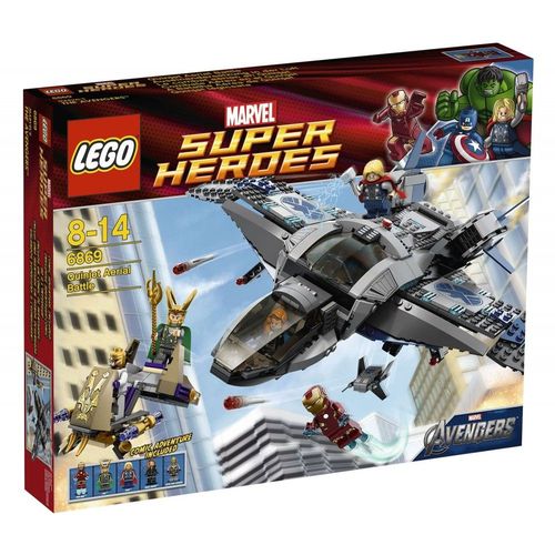 LEGO Marvel - Le combat aérien en Quinjet - 6869