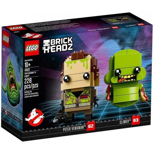 Lego Brickheadz - Peter Venkman &amp Bouffe-Tout (Ghostbusters) - 41622