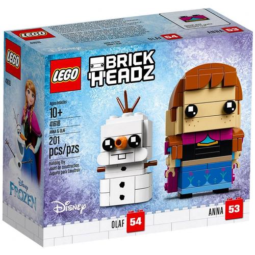 Lego Brickheadz - Anna &amp Olaf (La Reine Des Neiges) - 41618