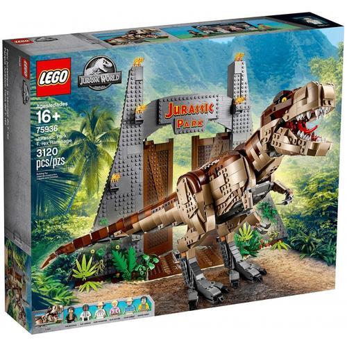 Lego Jurassic World - Jurassic Park : Le Carnage Du T. Rex - 75936