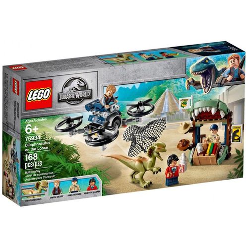 LEGO Jurassic World - Dilophosaure en liberté - 75934