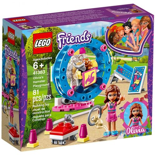 LEGO Friends - L'aire de jeu du hamster d'Olivia - 41383