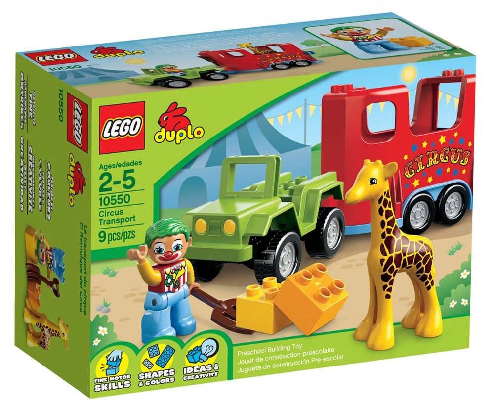 Lego Duplo - Le Transport Du Cirque - 10550